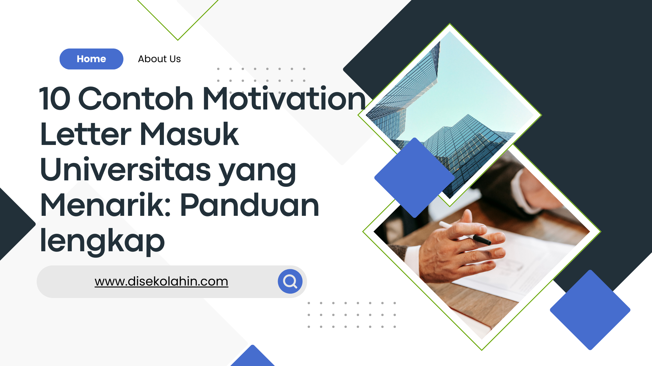 Motivation Letter Masuk Universitas