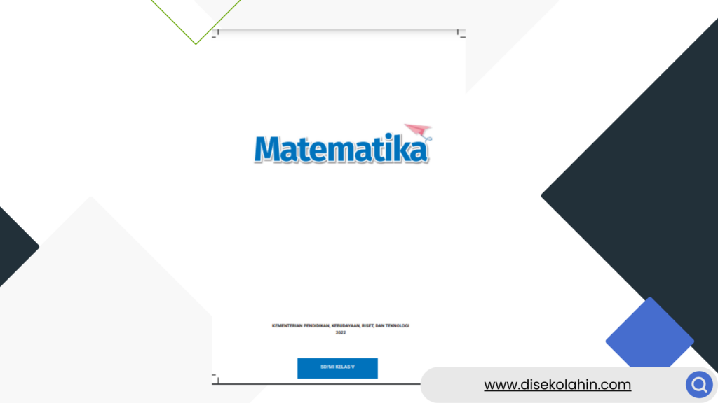 Buku Matematika/MTK Kelas 5 SD Kurikulum Merdeka PDF